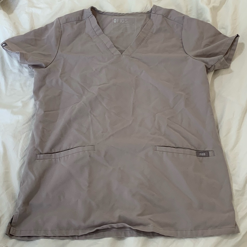 Figs Slate Casma Top I’m XS
